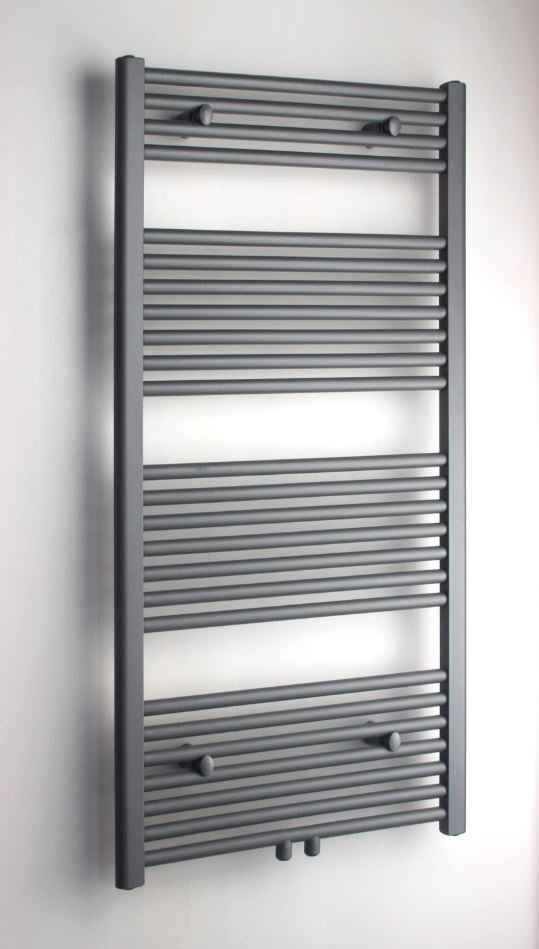 Novara Apollo R radiator 40x140 metallic grijs