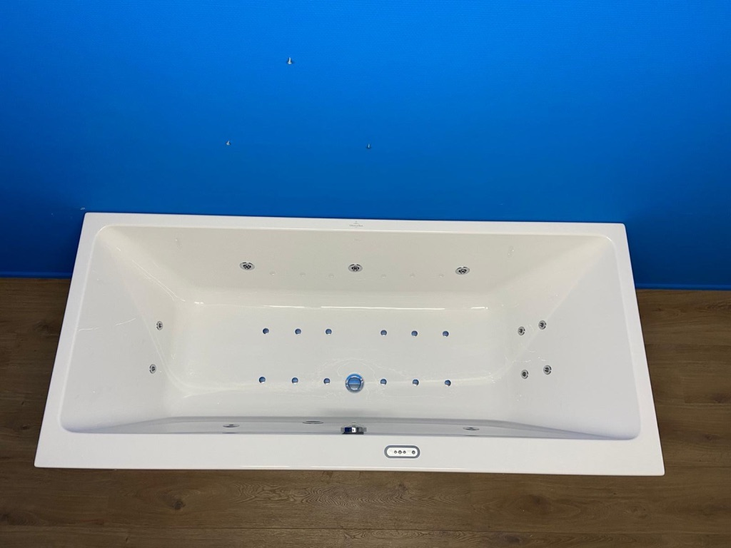 Villeroy & Boch Subway bubbelbad met Advance systeem 180x80 wit wp3- system