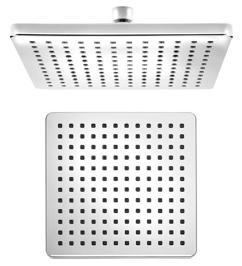 Sapho douchekop 22x22cm chroom