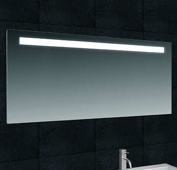 Wiesbaden Tigris spiegel rechthoek met LED 160 x 80 cm