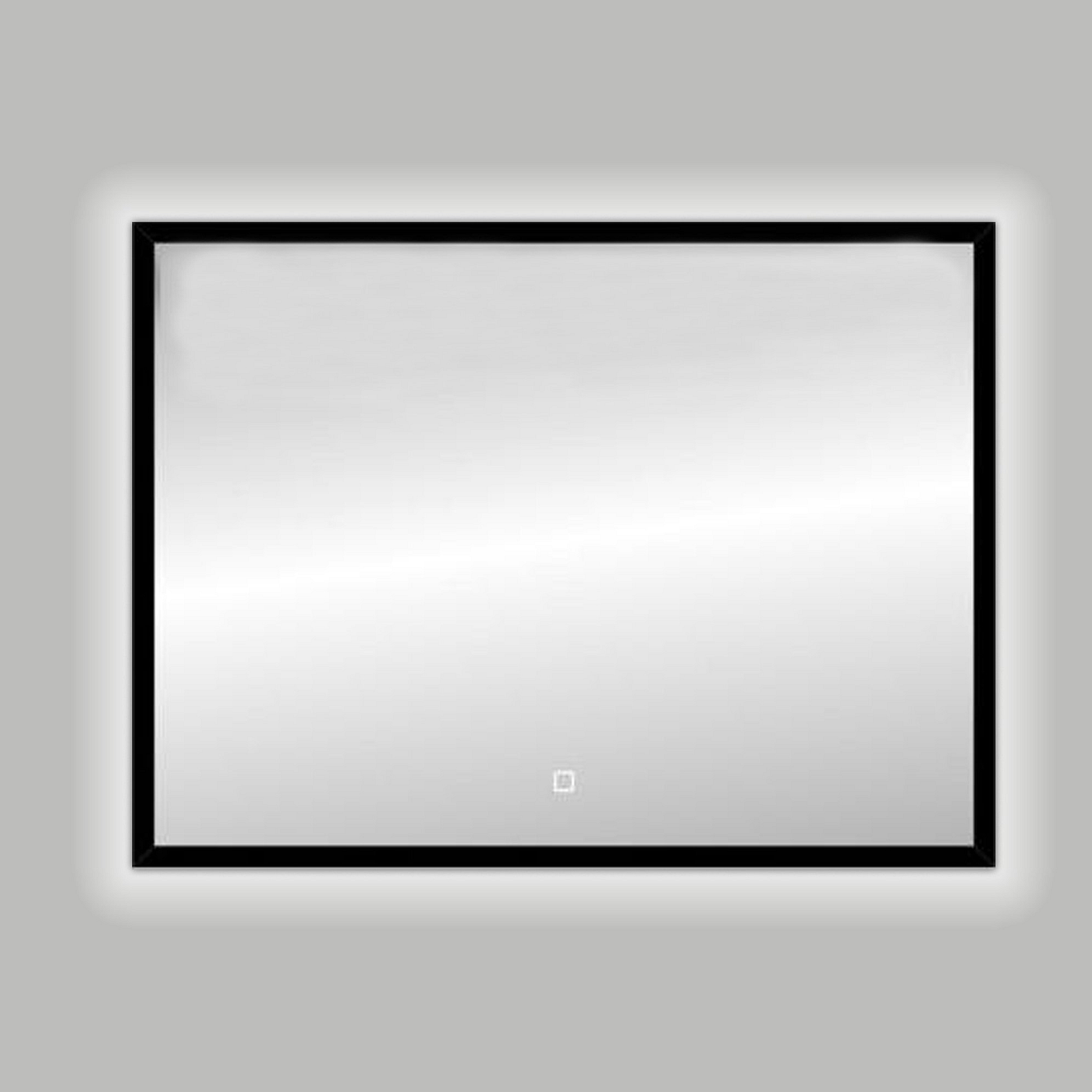 Best Design Nero Mamba spiegel met LED verlichting 80x60cm zwart