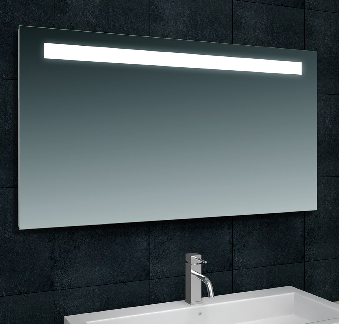 Wiesbaden Tigris spiegel rechthoek met LED 120 x 80 cm